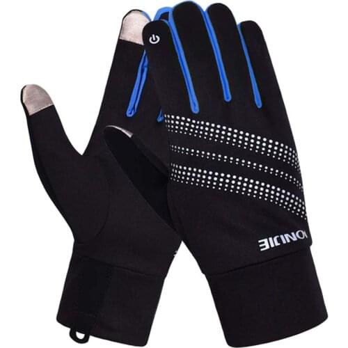 AONIJIE Men Women Winter Sport Gloves Outdoor Running Jogging Camping Cycling Hiking Windproof Thermal Fleece Gloves