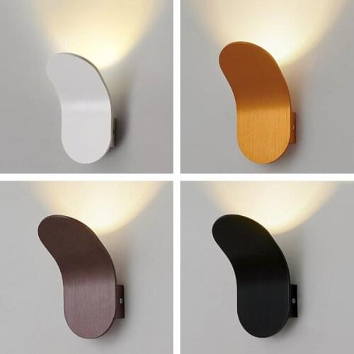 Bedside wall lamp modern minimalist LED aisle corridor wall lamp living room bedroom TV background wall lamp