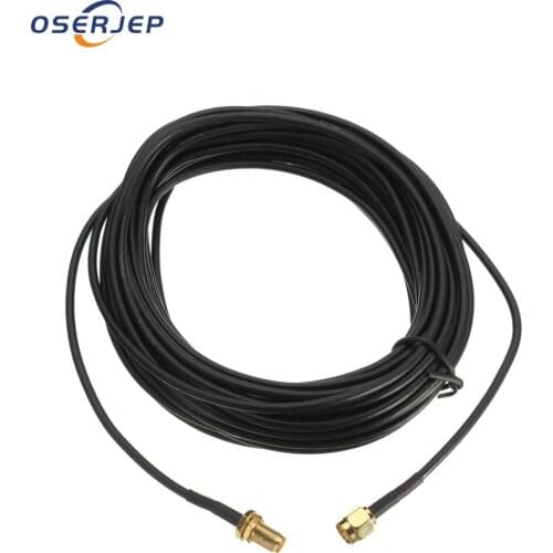WIFI Antenna Extension Cable SMA Male To SMA Female RF Connector Adapter RG174 for Wifi Antenna Router Booster