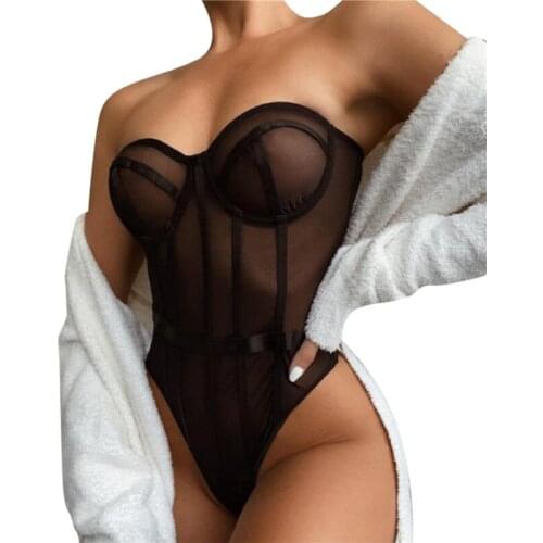 Xingqing Bodysuits For Women With Open Shoulders