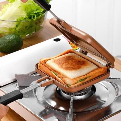 Toast Pot Double Pan Sided Grill Pan Frying Pan Double Frying Pan Expensive Skillet Grill Pan Baking Tray Wok Pan Frypan Double