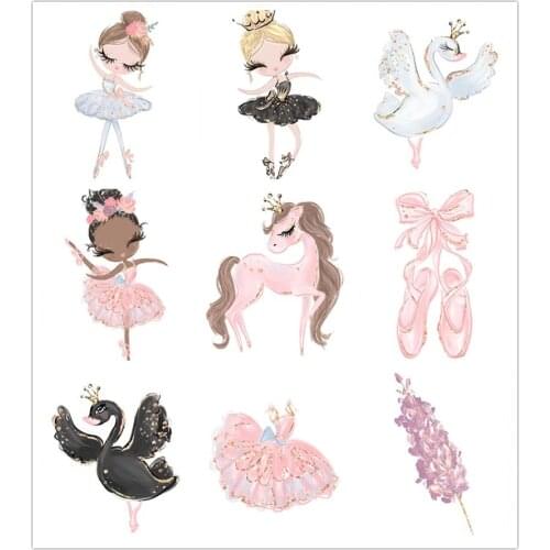 5D DIY diamond painting swan ballerina princess poster wall art canvas diamond embroidery cross stitch kids bedroom decoration