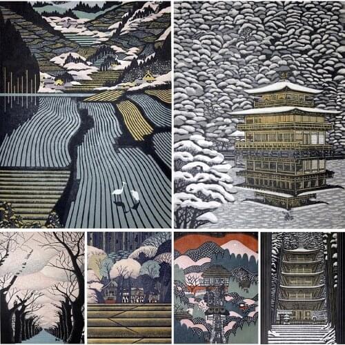 5D DIY Diamond Painting New Product Landscape Hand-painted Exquisite Rhinestone Home Decoration Painting Gifts Can Be Customized