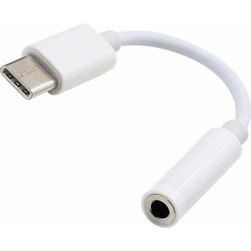 Type C to 3.5mm Headphone Audio Adapter Cable For Huawei P9 / Plus , HTC 10 , MediaPad M5 8 10 Tablet