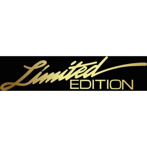 WaveHands 16*3.8CM 3D LIMITED EDITION Car Stickers Car Styling Funny Sticker and Decals Reflective Laser Vinyl Sticker on Car