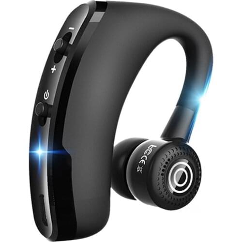 V9 Ear Hook Wireless Headphones Waterproof Bluetooth-compatible 5.0 Earphones Sport Earbuds 9D Stereo Noise Canceling Headset