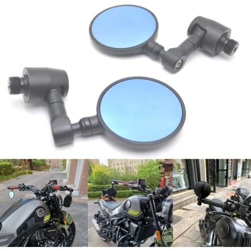 Motorcycle Bar End Side Rear View Mirror for Benelli TNT 125 300 600 25 150 Leoncino Bn302 BJ150 Trk 502/302