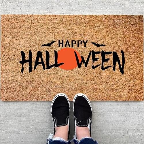 Halloween Doormat Blanket Welcome Home Front Mat Door Welcome Floor Mat Decor For Outdoor Kitchen Living Room