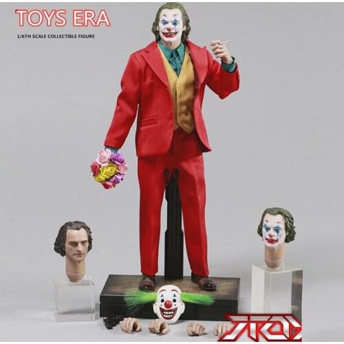 TOYS ERA PE004 The Comedian 1/6 Clown Joaquin Action Figure WITH 3 Heads Sculpt Body FULL SET FIGURE