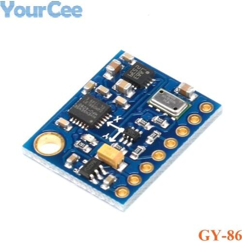GY-86 10DOF Sensor Module MS5611 HMC5883L GY 86 MPU6050 Module MWC Flight Control Board Sensor 3-5v