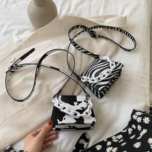 Purses and Handbags Luxury Designer Cow Printing Leather Crossbody Bags for Women Hand Bags Tote Ladies Shoulder Bag