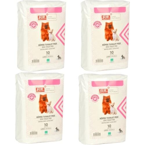 New Puppy Dog Pee Training Pad 60X90 Cm 10X4 Pcs 40 Pcs MERO GLOBAL Turkey Fast cargo