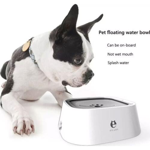 Dog Water Bowl Dispenser Spill Proof No Spill Slowly Water Feeder Dripless Automatic Vehicle Carried Travel Animal