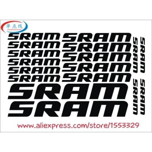 Bike Stickers Decorative Decals Small sheet Stickers Set Bicycle Frame Stickers Racing Decals