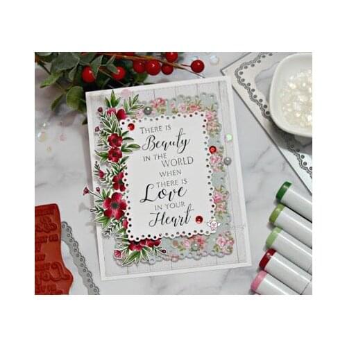 New Irregular hole photo frame metal Cutting Dies Stencils DIY Scrapbooking Paper/photo Cards Embossing Dies