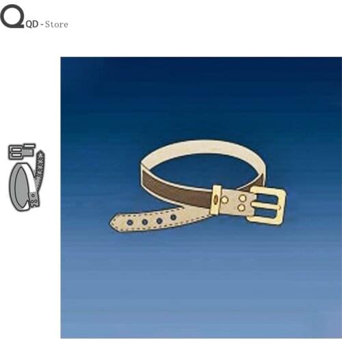 New Belt Metal Cutting Dies Scrapbooking Handmade Tools DIY Card Make Mould Model Craft Decoration New 2021 Metal Cutting Dies