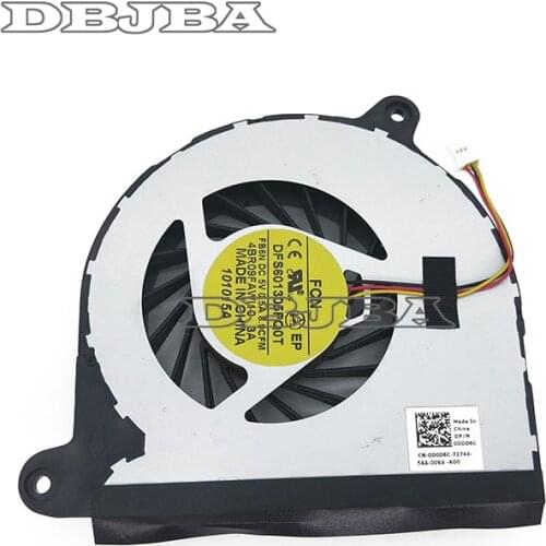 Laptop CPU cooling fan for DELL 17R 5720 3760 7720 17R-5720 CPU COOLING FAN