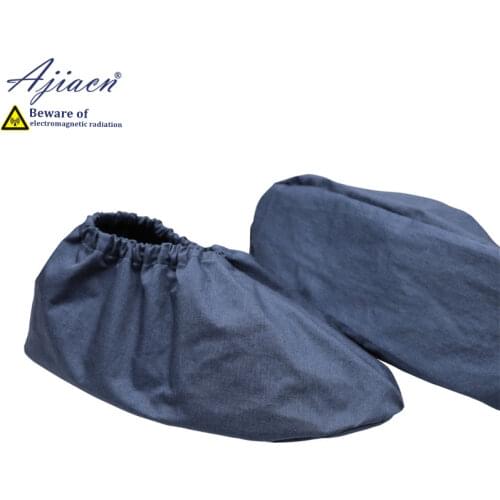 Genuine anti-electromagnetic radiation shoe covers power plant, substation, EMC laboratory EMF shielding unisex shoe covers