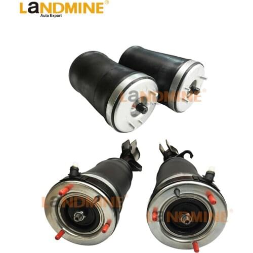 Free Shipping 4PCS New Air Ride Front Air Spring Rear Suspension Spring Bag Fit BMW E53 X5 37116757501(502) 37126750356(355)