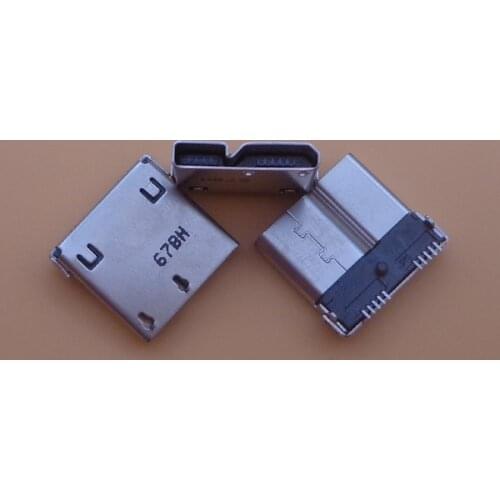 USB Charger Jack Slot For Asus Transformer Book T300 Chi USB Port Socket Sync Date Charging Connector Micro Usb3.0 Dock Parts