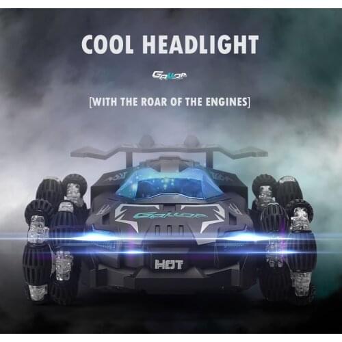 RC11245Remote Control Spray Stunt Car Off Road Vehicle Toys RC Racing Car for Kids and Adults