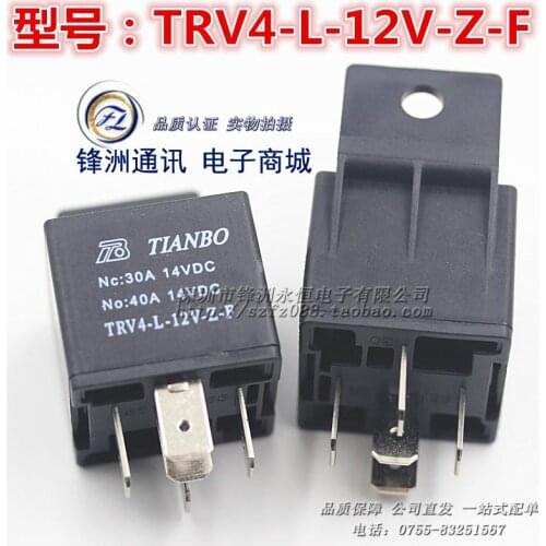 Relay TRV4-L-12V-Z-F original 12V 40A 14VDC 5 feet