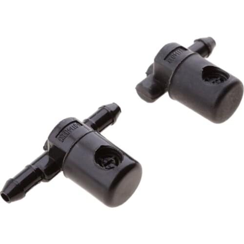 Nozzle Washer Nozzle Car Replacement Part 2Pcs