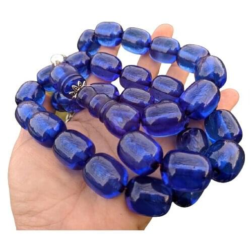 Tasbih Ottoman Faturan German Cherry Amber Sandalous Misbaha Rosary Free Shipping #16D