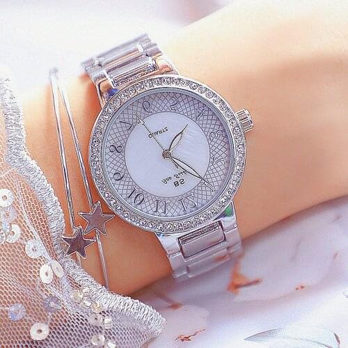 Top Luxury Fashion Brand Elegant Women Watches Quartz Waterproof WristWatches Diamond Ladies Watch Relogio Feminino Gift 2021
