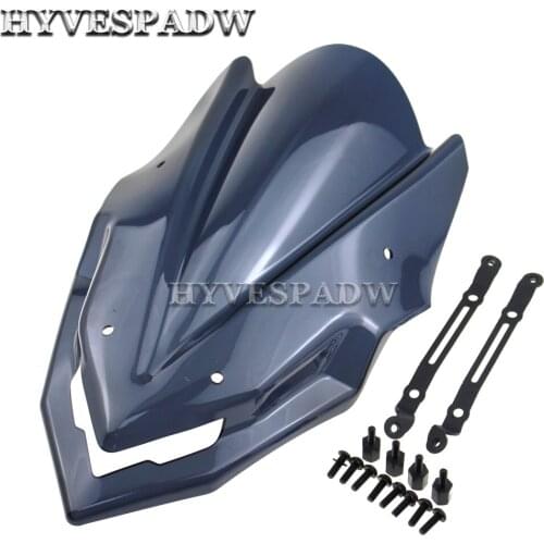 New Ninja Z900 Z 900 ZR900 ZR 900 2017 2018 2019 Smoke High Quality Windshield Windscreens Air Wind Deflector MOTO