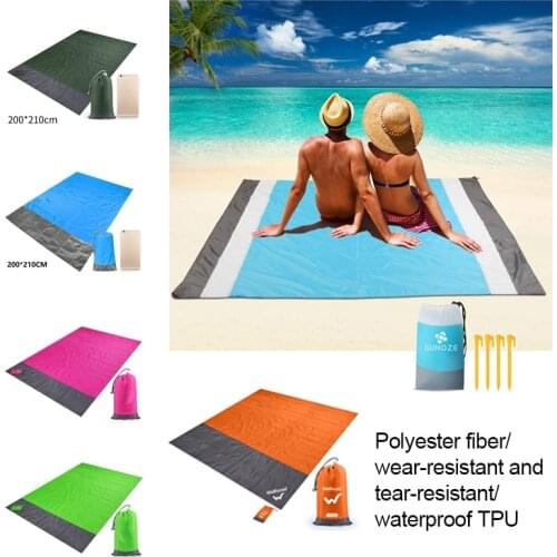 Waterproof Camping Mat Beach Blanket Outdoor Portable Lightweight Mattress Picknic Blanket Tourism Ground Carpet Folding Tent