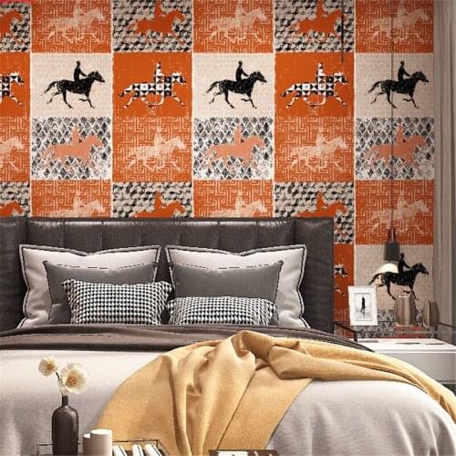 Wellyu Full shop fashion home decoration bedroom living room bedside light luxury style background wallpaper