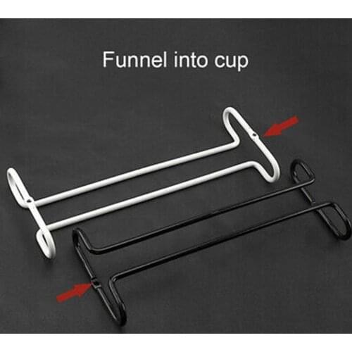 1 X Wine Glass Rack 25*9.5cm Iron Cabinet And Bar Wine Glass Holder Hanging Rack Storage Rail High Quality