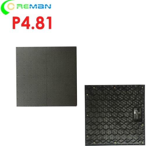 Free shipping led module for advertising curve wall , Epistar kinglight smd2121 led module p4 p4.81 perimeter videowall