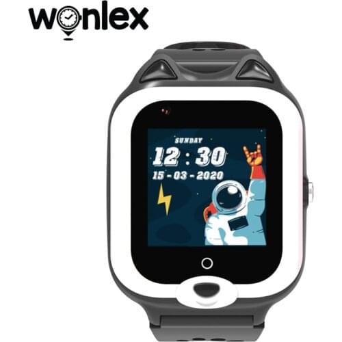Wonlex Smart Watches GPS-Tracker SOS-Monitor Baby Photo Camera Watch Video Calling KT23 4G Waterproof IP67 Kid Children for Gift