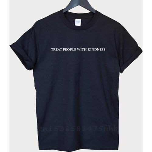 Treat People With Kindness Women Tshirt No Fade Premium T Shirt For Lady Girl Woman T-Shirts Graphic Top Tee Customize Ins