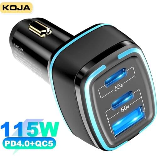 KOJA Cigarette Lighter Splitters For Mobile Phones