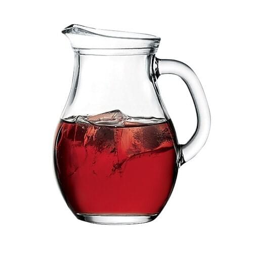 Mini Jug 0,25 L Water Jug Water Bottle, Tap Lemonade, Glass Teapot, Beverage Dispenser Tap Lemonade