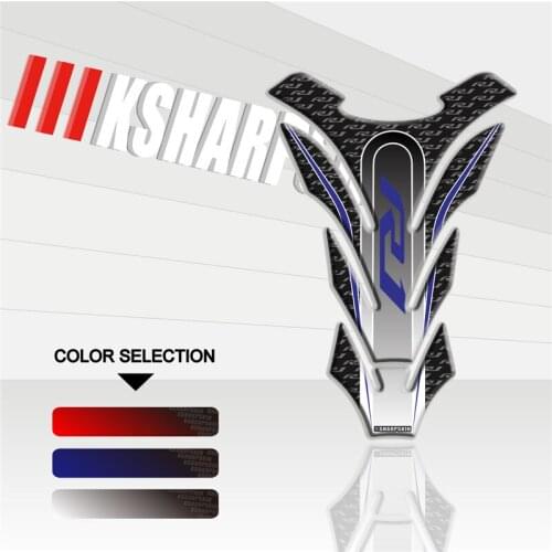 Motorcycle 3D Oil Gas Fuel Filler Tank Pad stickers Waterproof and scratch resistant Protective decoration decals For YAMAHA R1