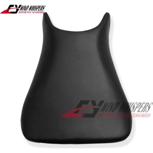 Motorcycle Front Rider Seat Pad Cushion Pillow For Yamaha YZF R6 2003 2004 2005 PU Leather Black