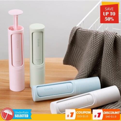 Portable Roller Remover Pet Cleaning Brush Removing Dog Cat Hair From Carpets Lint sofa Clothing Furniture Self-Cleaning
