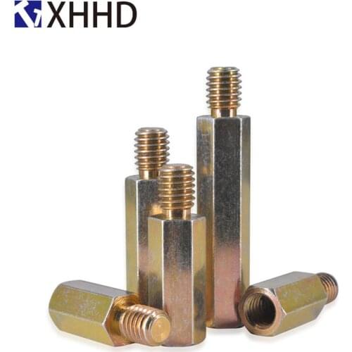 Hex Male Female Standoff Hexagonal Stud Pillar Board Thread PCB Motherboard Screw Bolt Zinc Plated Carbon Steel M5 M6 M8