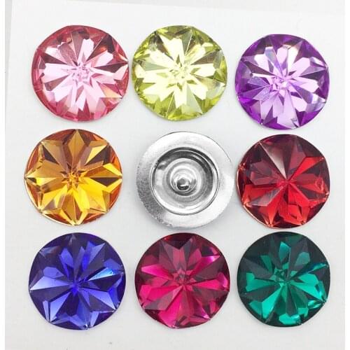 SZ1611 25mm resin Snap Button 10Pcs/lot Free Shipping (fit 18mm 20mm Snap) BOBOSGIRL