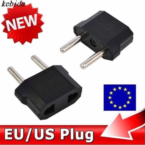 Universal US To EU Plug US To Euro Europe Travel Wall AC Power Charger Outlet Adapter Converter Household Plugs Socket Converter