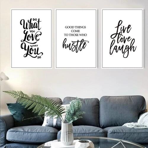 Inspirational Speech Picture Wall Poster Modern Canvas Print Painting Minimalist English Quote Art Photo Living Room Decoration