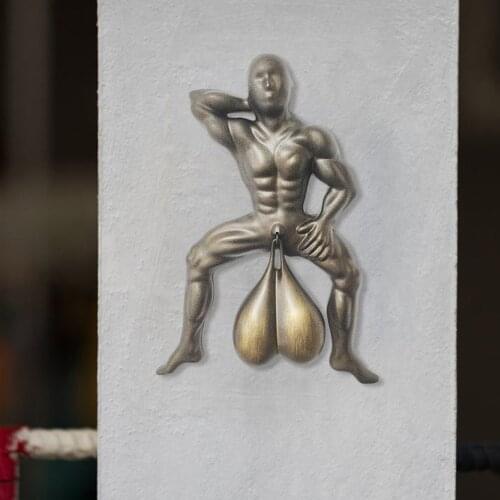 Vintage Retro Funny Old Man With Special Door Knocker Pendant Home Decoration Room Door Decoration Wall Door Decoration For Room