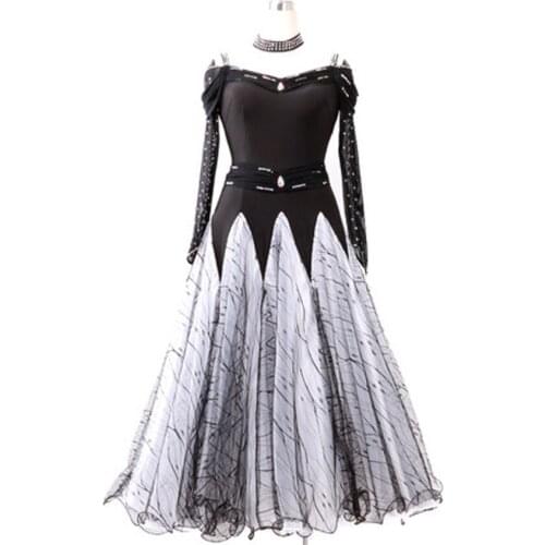 Modern dance skirt, ballroom dance dress, new clearance, ballroom dance skirt, adult female jumpsuit, waltz