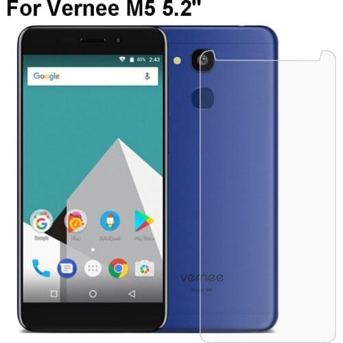 Tempered Glass For Vernee M5 9H High Quality Protective Film Explosion-proof LCD Screen Protector For Vernee M5 4G 5.2"