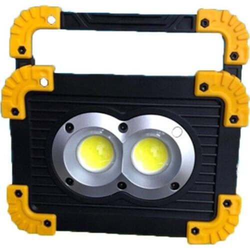 COB Charging Floodlight Portable Emergency Light 20W Field Camping Emergency Lighting USB Mobile Power