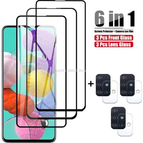 Camera Lens Protective Glass For Samsung Galaxy A51 Glass Tempered Screen Protector For Samsung A51 Film SamsungA51 GalaxyA51